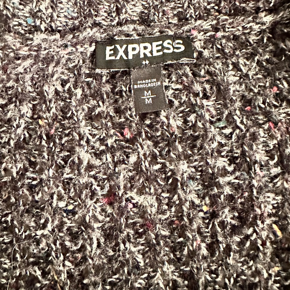 Express Cableknit Cardigan - Picture 3 of 4